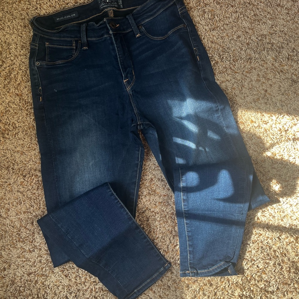 Lucky Brand Dark Blue Ankle Jeans